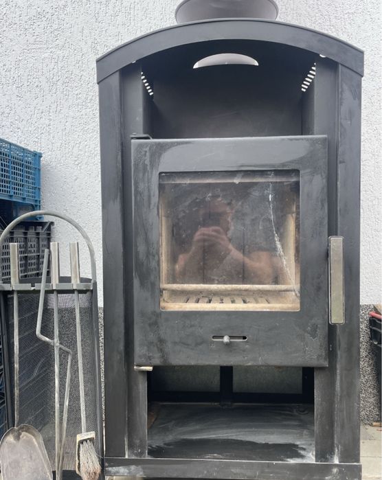 Soba semineu cu recuperator caldura