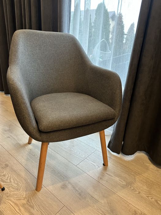 Set scaune gri living / bucatarie JYSK