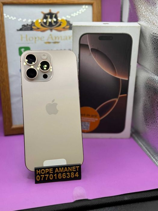HOPE AMANET P2 - Iphone 16 Pro Max / 512GB / Nou