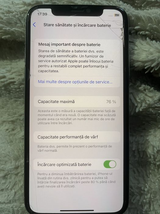 Vand iphone X ,stare buna