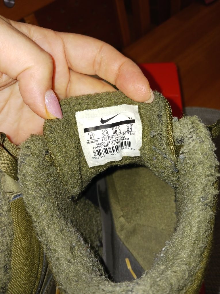 Зимни кецове Nike 24см.