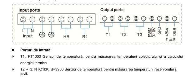 Automatizare Controler solar SR 208 C – panouri solare termice