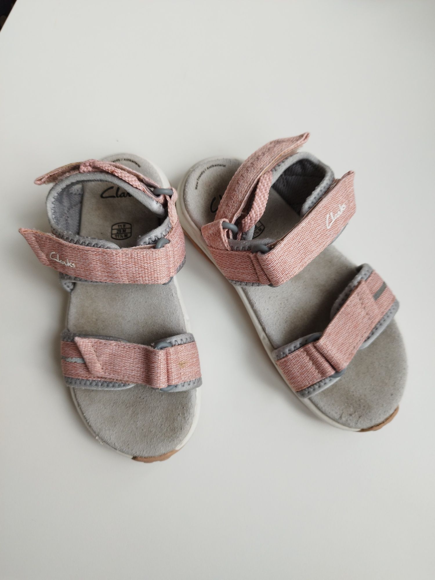 Сандали clarks, сандали велкро, розови сандали, спортни сандали 29