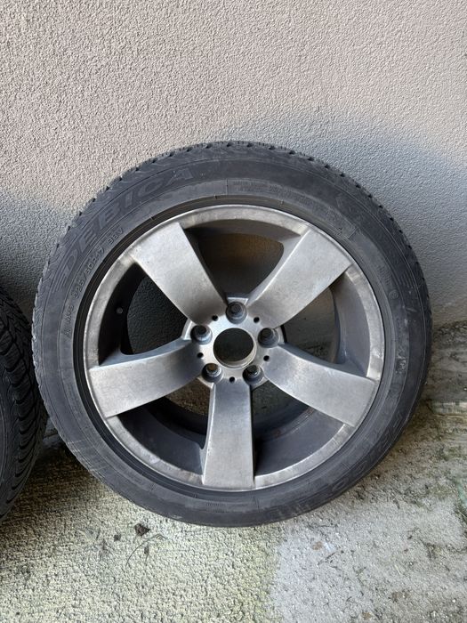 Продавам джанти с гуми 17цола БМВ Е60 Оригинални