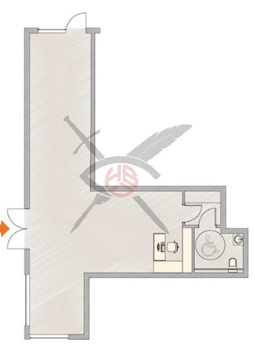 Магазин в кв. Малинова долина № 95995