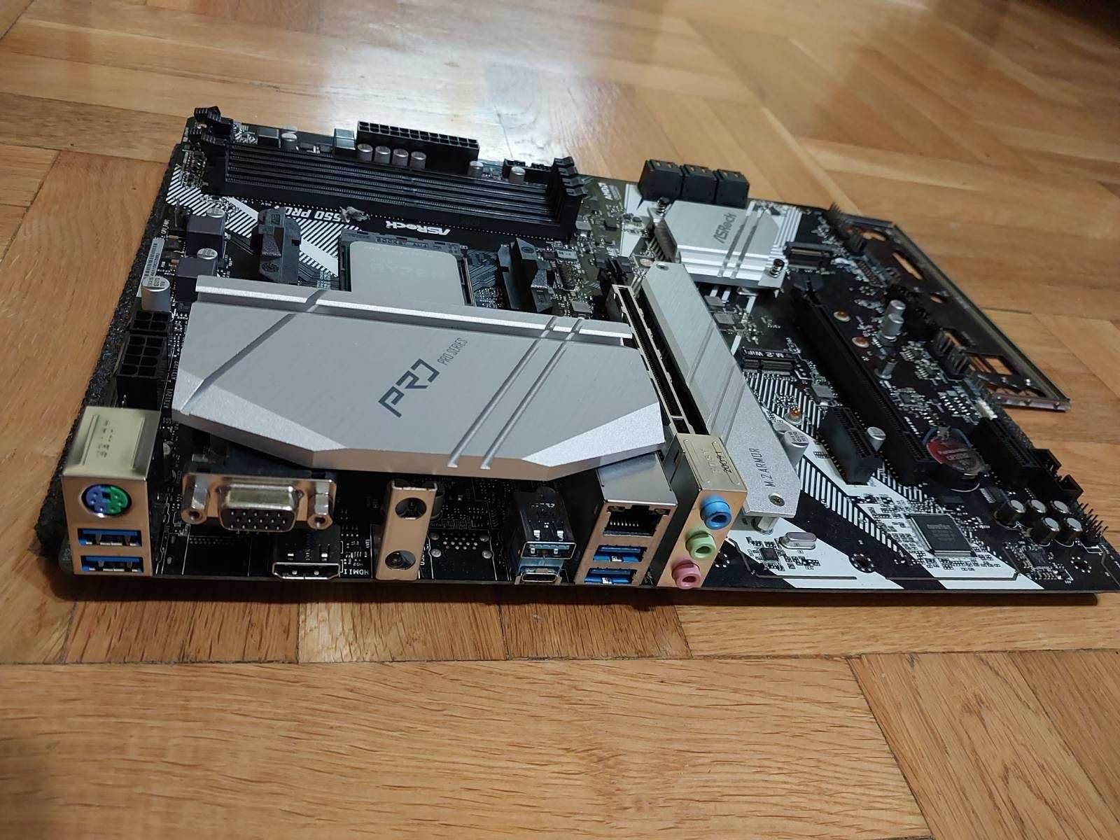 AMD Ryzen 5 5600X + AsRock B550 Pro 4