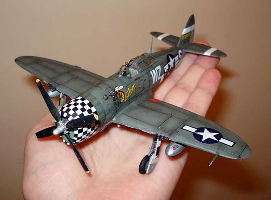 сборная модель самолёта Тандерболт 1/72 NOVO Англия СССР!