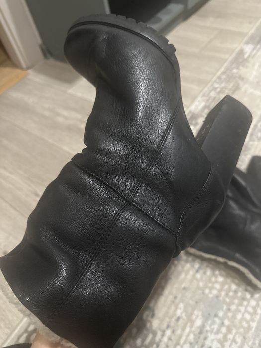 Продам сапоги , натуральная кожа