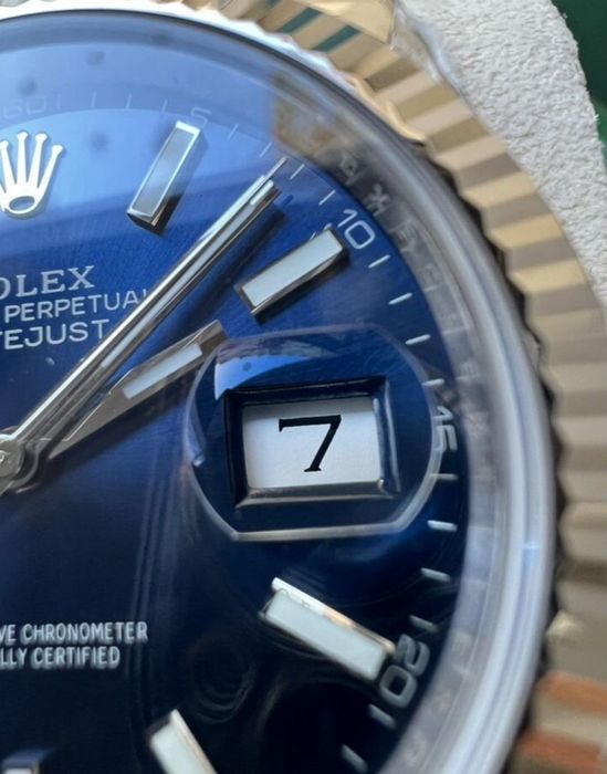Rolex Datejust 41 MM 126334 Blue Dial Jubilee