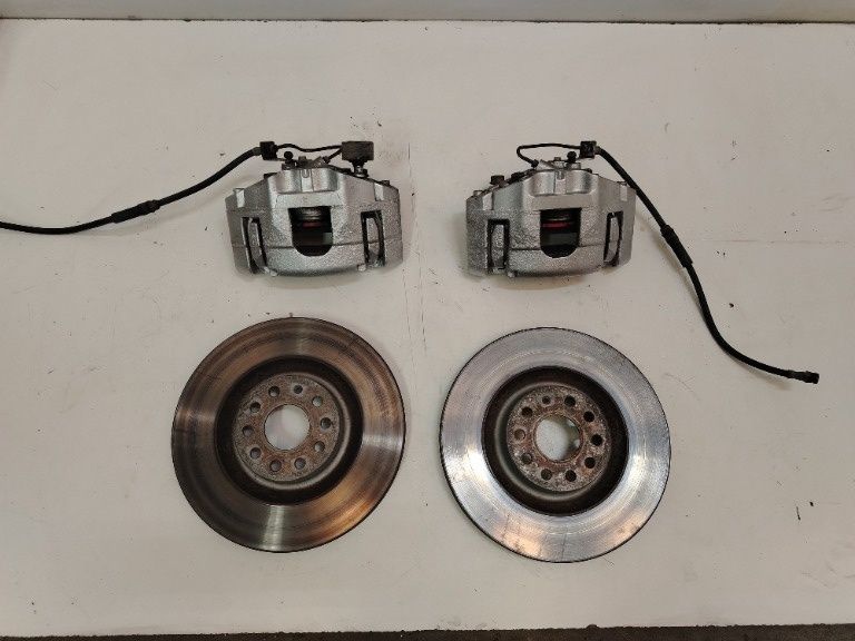 Set etrieri si portetrieri fata golf 5 gti, skoda, seat, audi 312mm