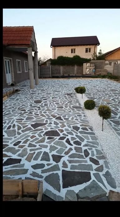 Vând și montez piatră naturală
