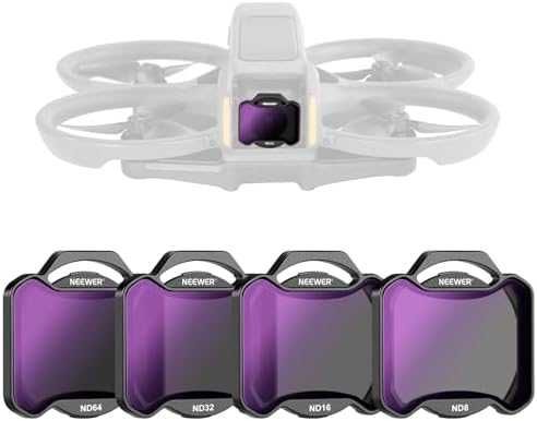 Нов Комплект от ND Филтри за дрон DJI Avata 2: HD Оптично Стъкло