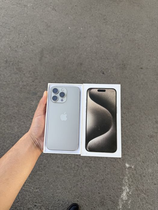 Iphone 15 Pro Max 256 gb Kar/Dok