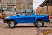 Силовые Пороги РИФ Toyota Hilux