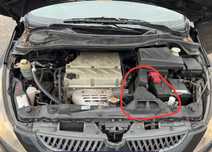 Mitsubishi Grandis 2.4 шнорхел кутия въздушен филтър мицубиши грандис