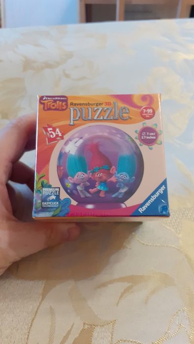 3D пъзел "Тролчетата"