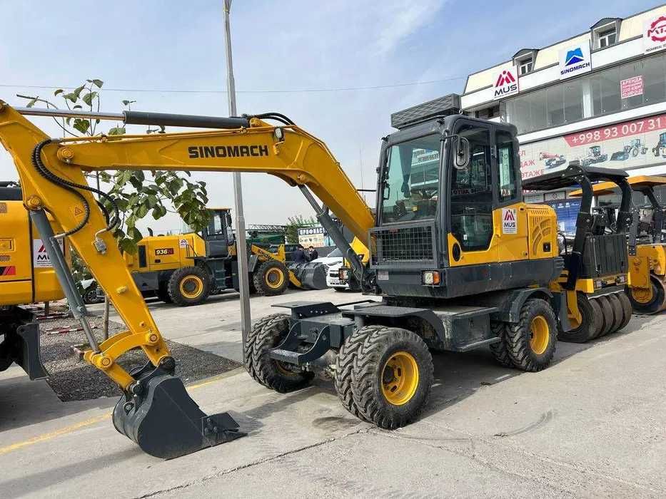 Экскаватор SINOMACH 80W, ковш 0,3 куб, рассрочка есть!