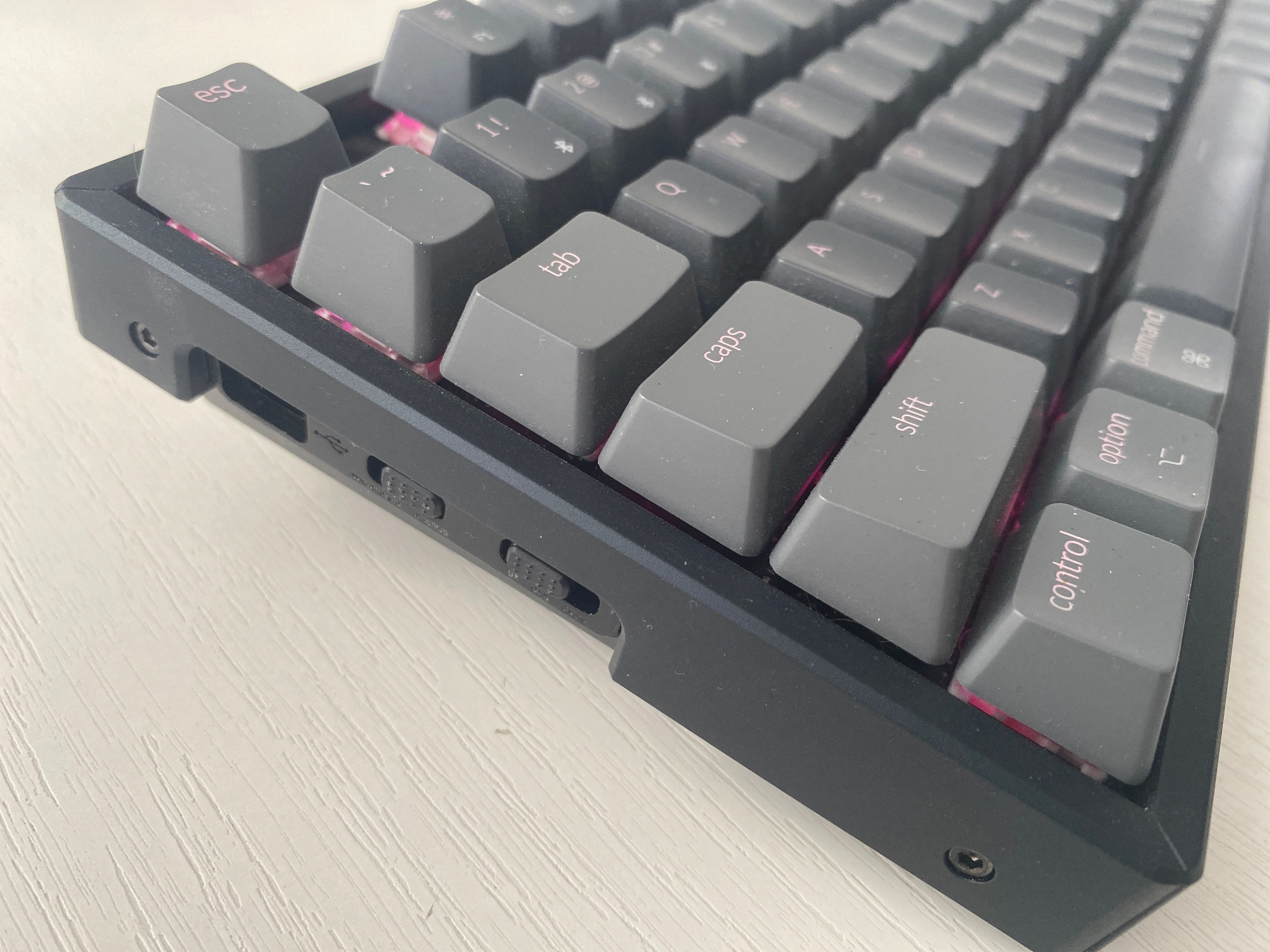 Клава механика Keychron k8 gateron red RGB alu