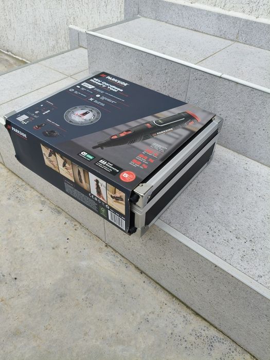 Trusa mașină de șlefuit fin și găurit parkside performance 12 v