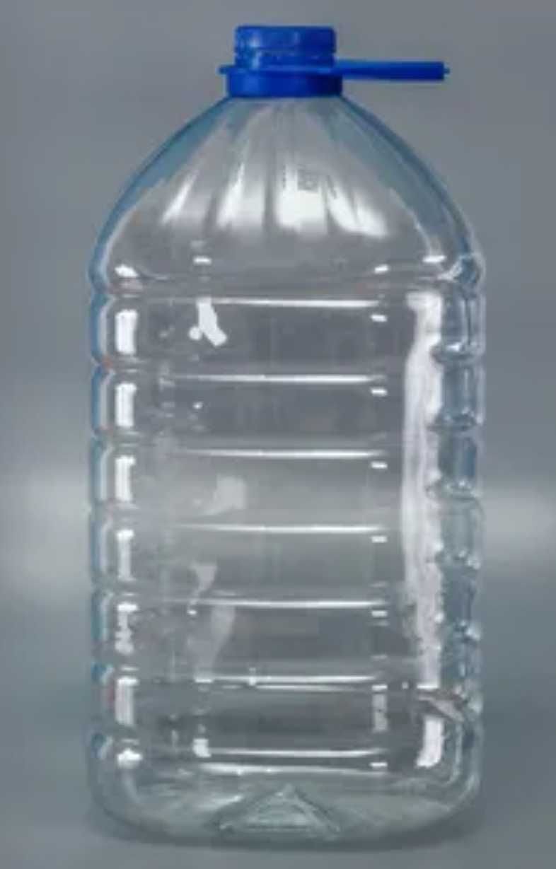 пластиковий бутылка  10 литров   бакалашка уч минг сум донаси
