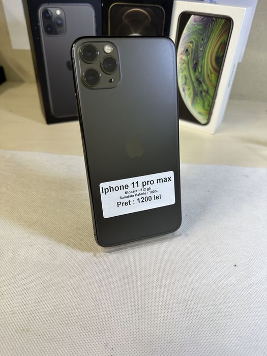 Iphone 11 pro max / 512 gb / 100% baterie