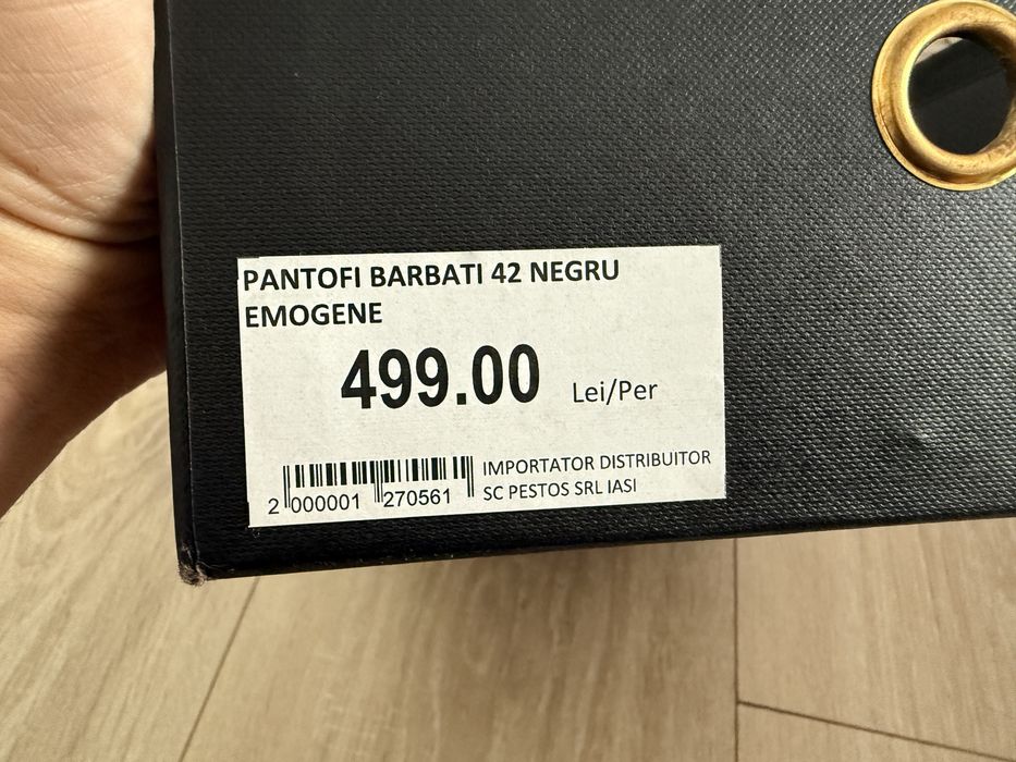 Pantofi barbatesti piele - IL PASSO