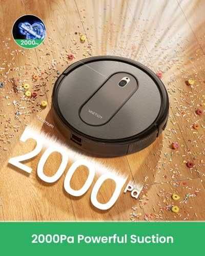 Vactidy T6 робот прахосмукачка силно засмукване автоматично зареждане