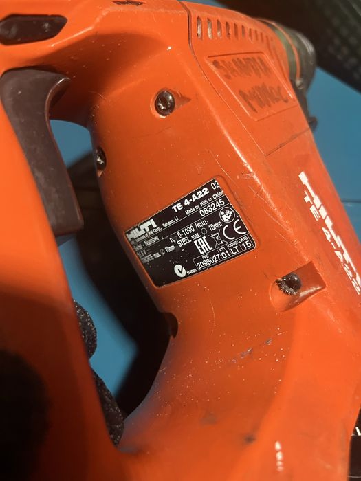 Rotopercutor  hilti  te4 a-22