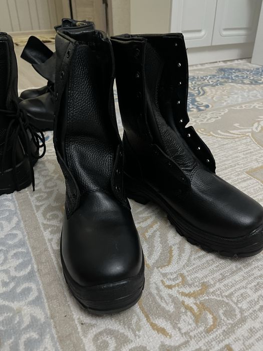 Зимние берцы с начесом, новые