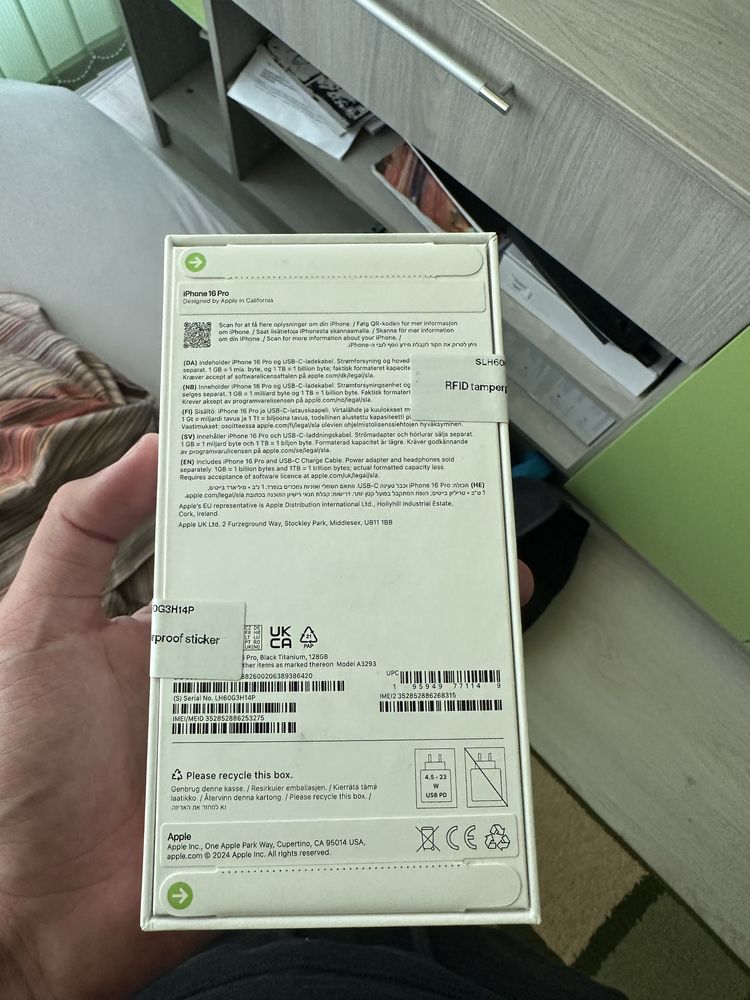 Iphone 16 pro 128 gb