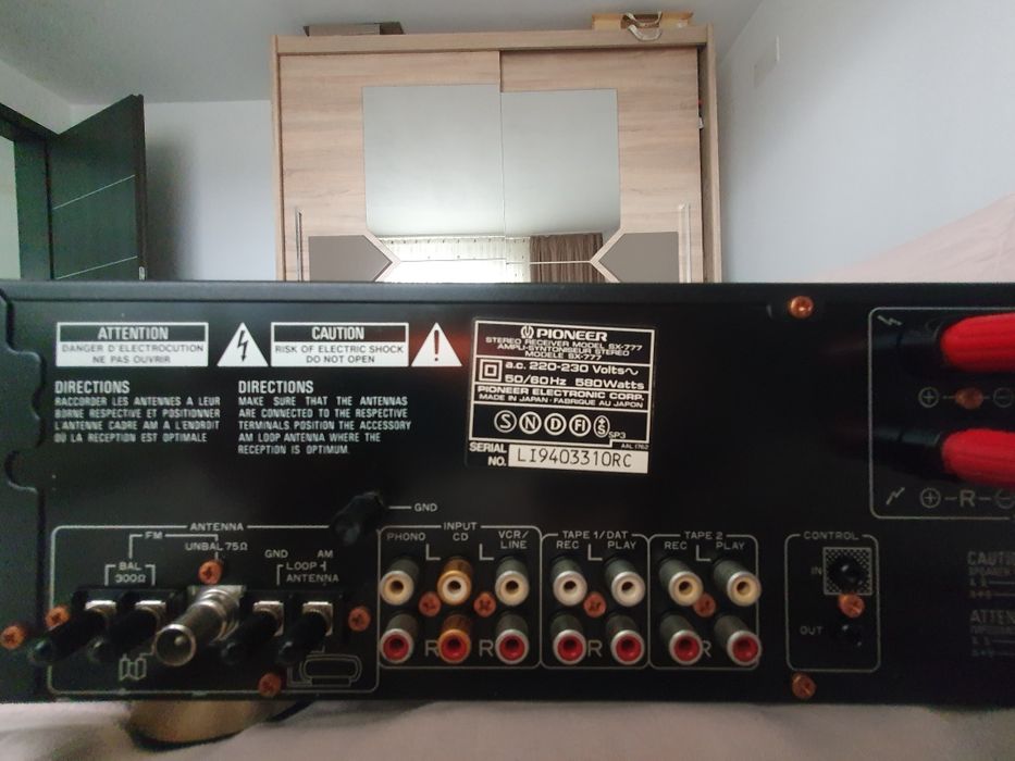 Vând amplificator Pioneer SX 777