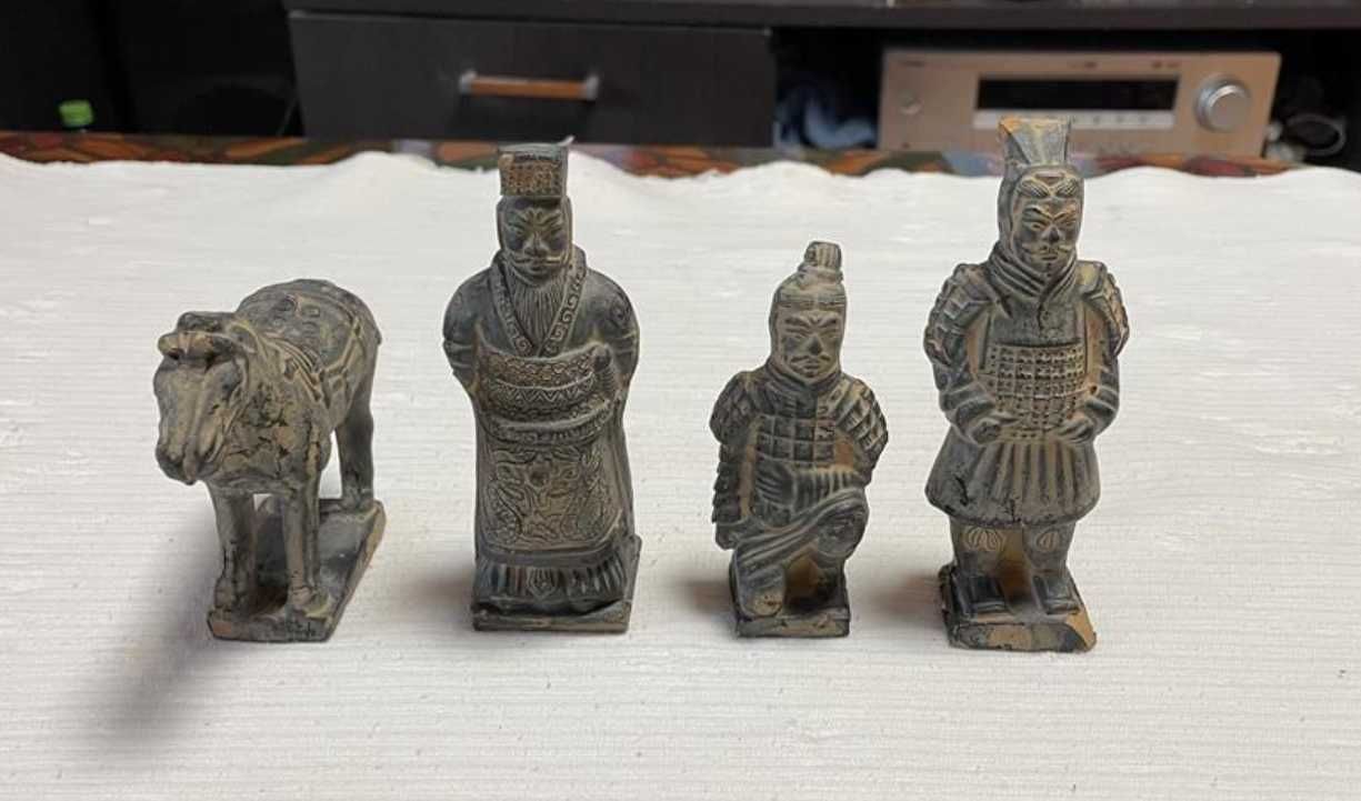 Soldati Teracota Dinastia Qin Marime 12 cm-Deosebit-Colectie-FIX
