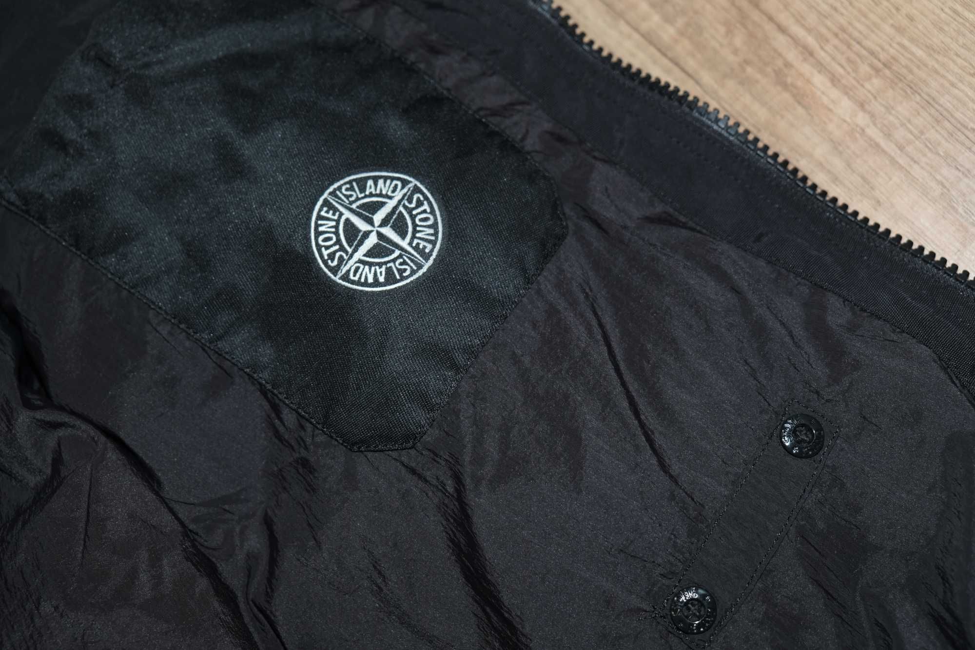 Stone Island Garment Dyed Crinkle Reps NY Down Jacket