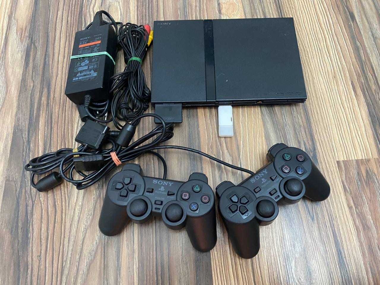 Playstation 2 slim (с играми 32gb)