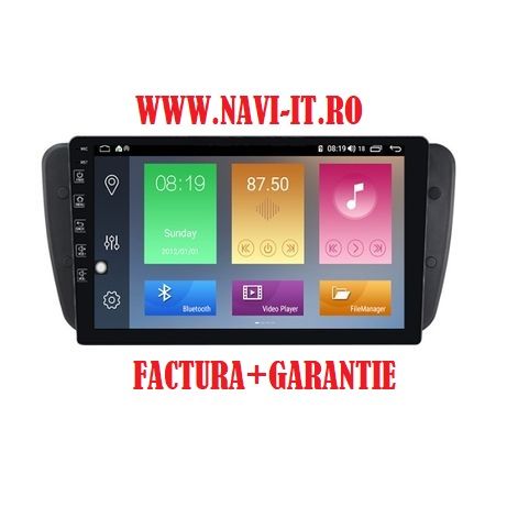 Navigatie Auto Seat Ibiza 2009-2013, 4 GB RAM, 64 GB ROM