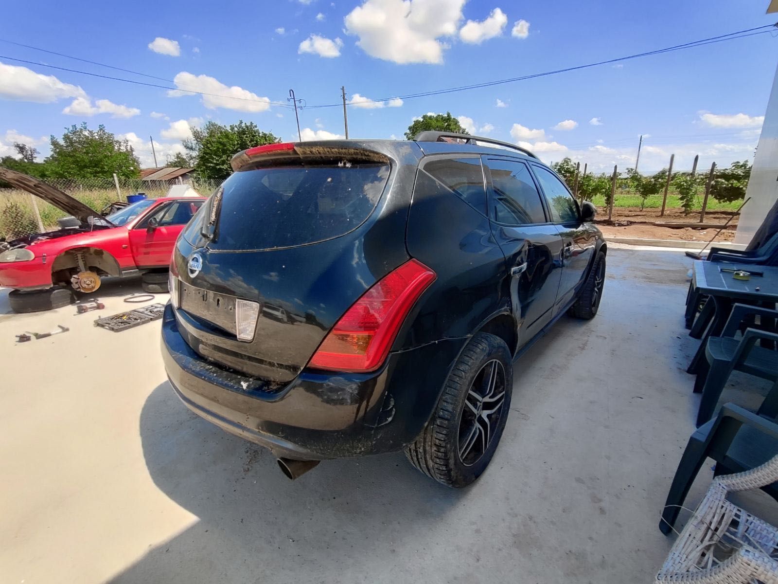 Nissan Murano Z50 на ЧАСТИ