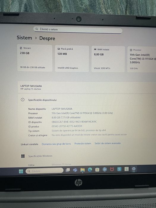 Laptop HP -15    Bucuresti