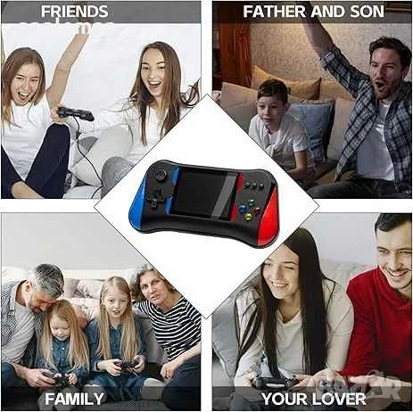 Ретро конзола X7M 500 в 1 над 500 игри игра тв