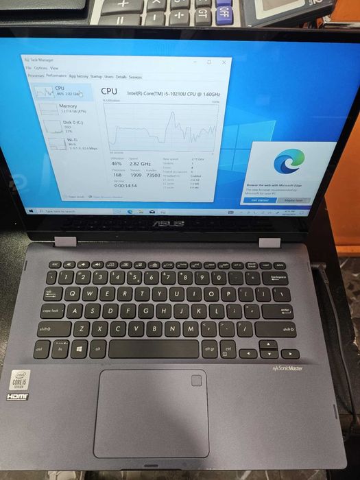 Hope Amanet P5-Laptop Asus AX201NGW ,i5-10210U/8 RAM/ 256 SSD
