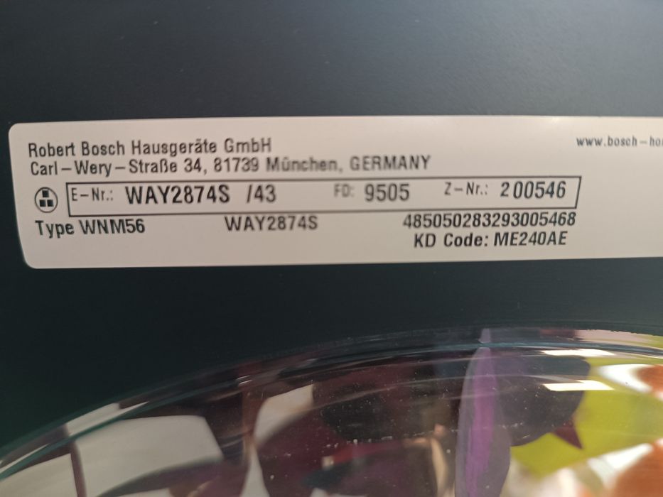 Перална машина Bosch Serie 8 HomeProfessional