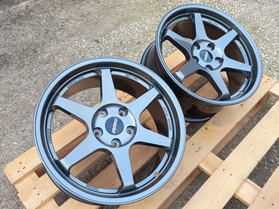 17 5х114.3 Rays T37 Gunmetal Volk Racing Forced Japan Bronz Matt 7.5j