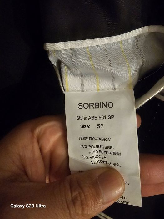 Costum barbati Sobrino