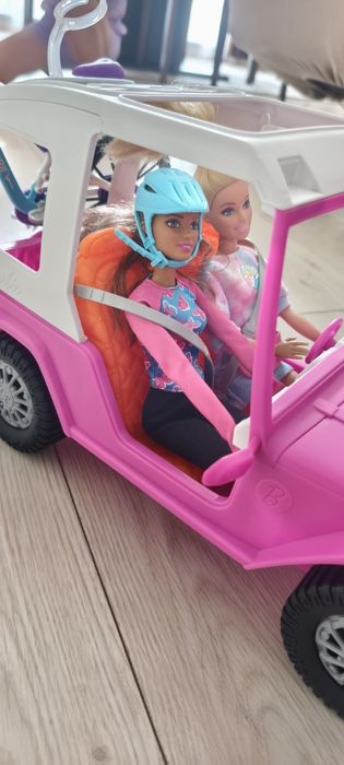 Барбита с кола,мотор и колело