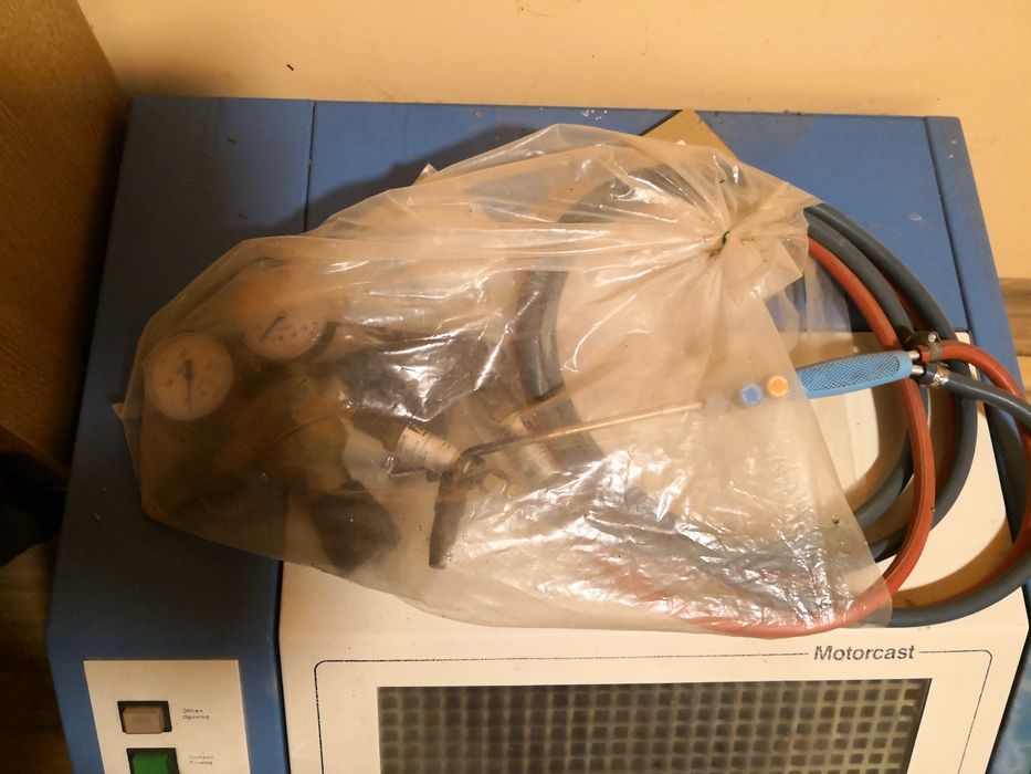 Centrifuga Degussa +brenner cu regulator oxigaz