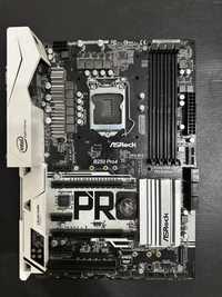 Материнская плата  asrock b250 pro 4