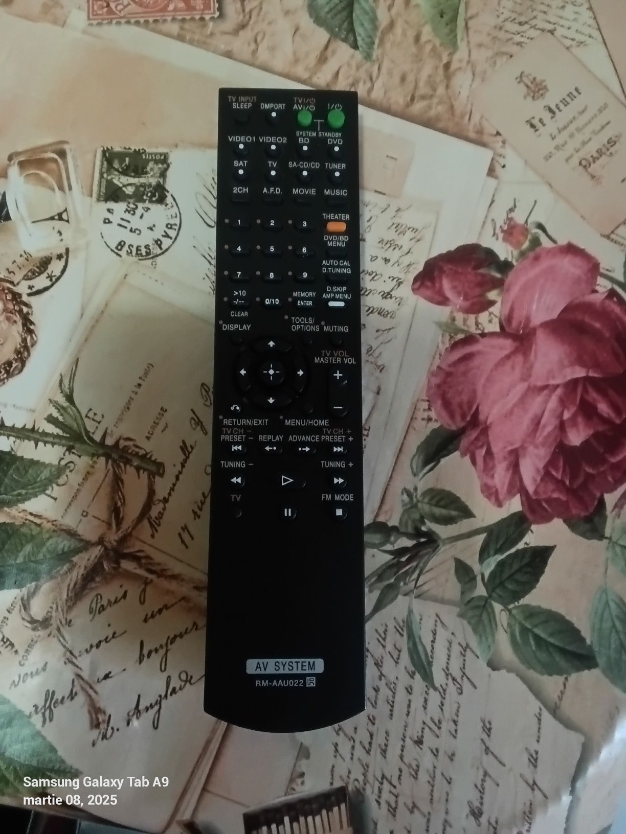 Telecomenzi  sistem audio sony