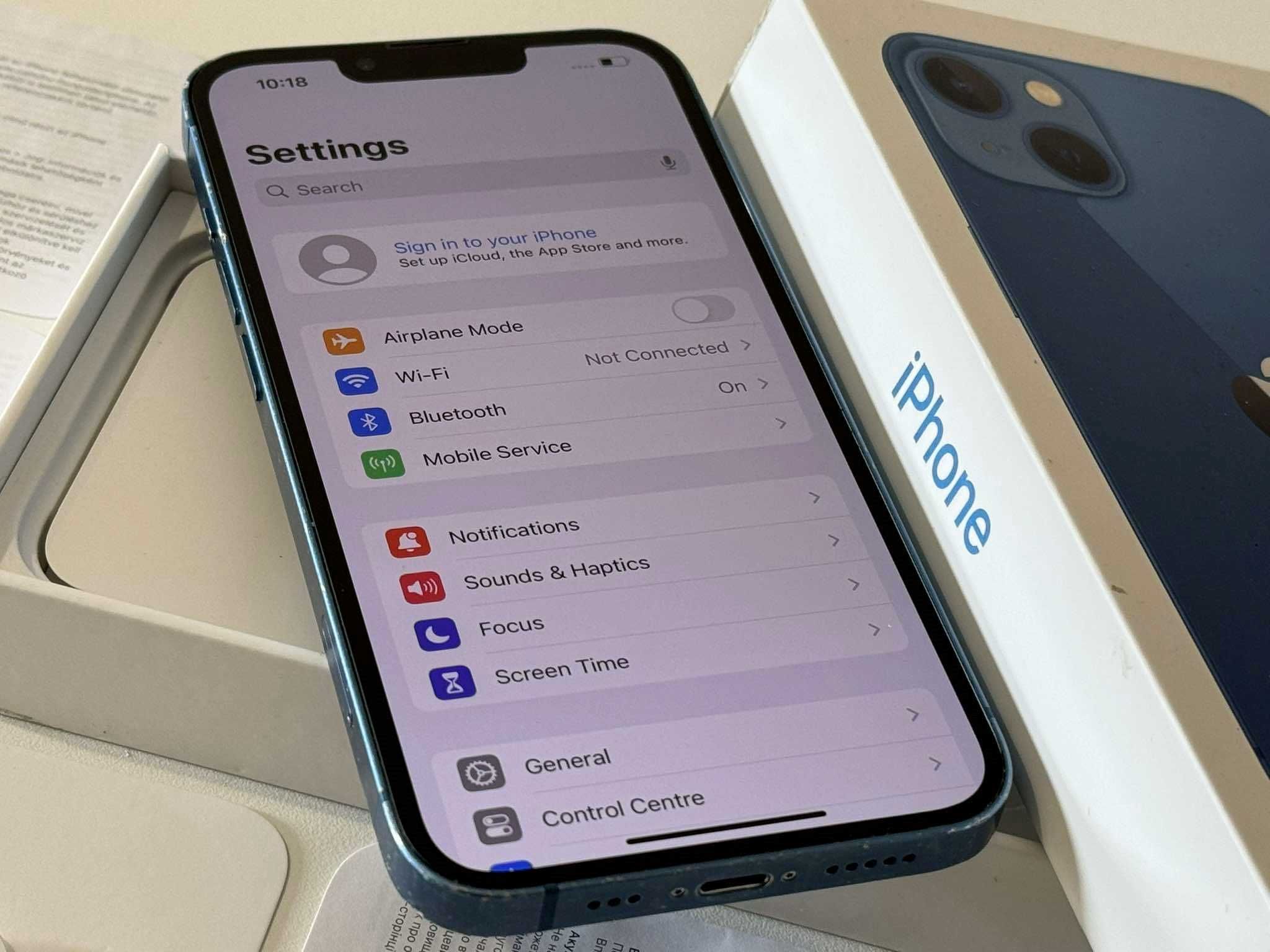Бартер! iPhone 13 Blue (Син)