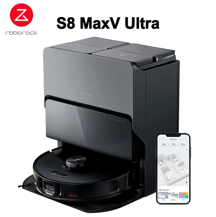 Робот-Пылесос Roborock S8 Max Ultra ! ВЫСШЕЕ КАЧЕСТВО