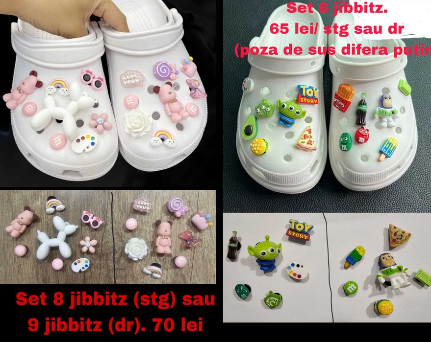Set Jibbitz crocs