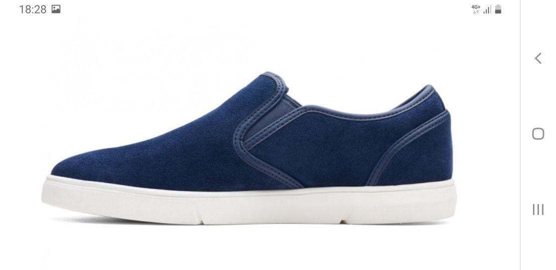 Espadrile bărbați  Clarks bleumarin .